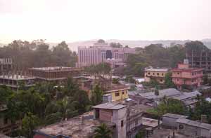 Vistas de la ciudad de Guwahati