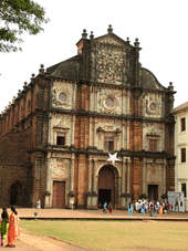 Basilica en Vieja Goa