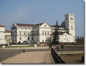 Catedral en la Vieja Goa
