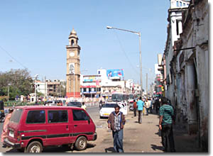 una calle de mysore