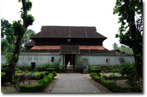 imagen frontal del Palacio Krishnapuram