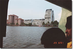 vistas de cochin desde un barco