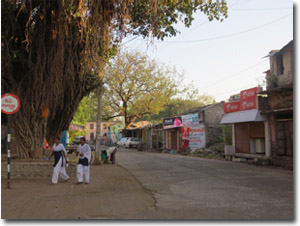 una calle en Mandu