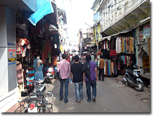 una calle de Pushkar