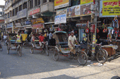 Una calle en Tripura