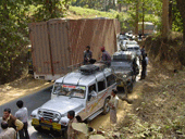 Convoys que pueden verse en Tripura