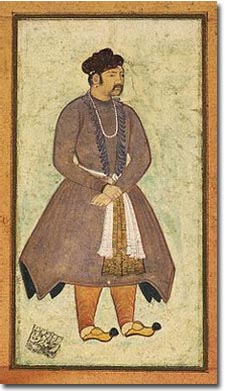 retrato de Akbar el grande