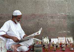 vendedor de perfumes en Hyderabad