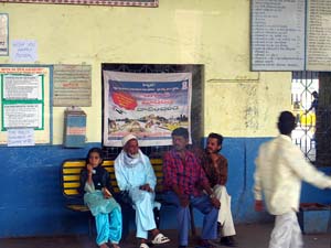 estacion de tren de Warangal