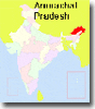 localizacion de arunachal pradesh