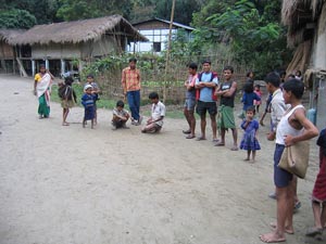 villa tribal de majuli