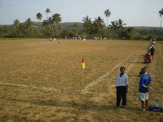 campo de futbol en goa