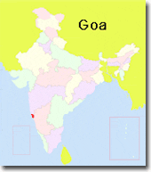localizacion de Goa