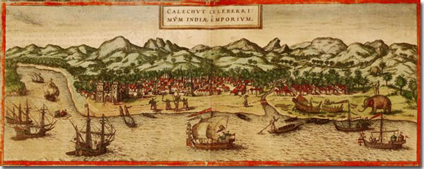 Imagen de Calicut de 1572