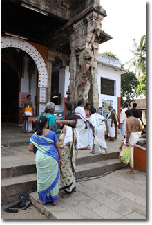 entrada al templo sri Padmanabhaswamy
