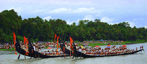 carrera de barcas en kerala