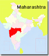 localizacion de maharashtra en india