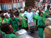 Desfile en las calles de Ajmer