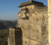 Detalle del fuerte de Alwar