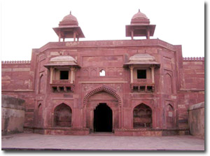 El Palacio de Marim uz Zamani en Fatehpur Sikri