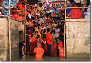 Festival de Chhath en Varanasi