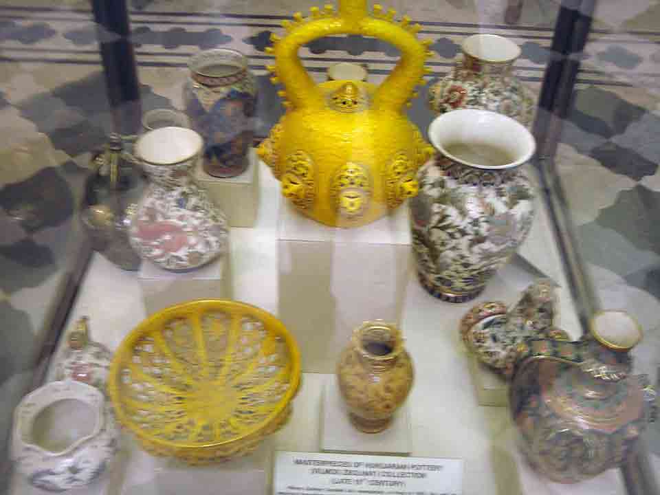 Porcelana en el Museo Albert Hall de Jaipur