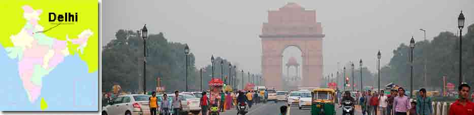 Puerta de la India de Delhi lugar de ceremonias