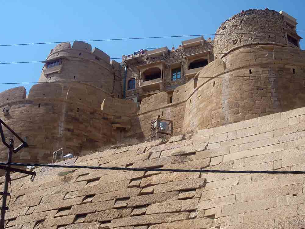 Muros del fuerte de Jaisalmer