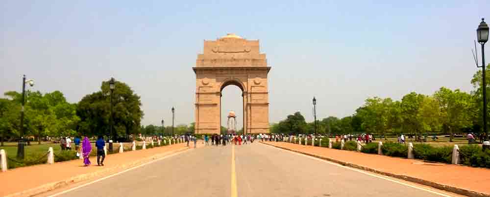 fuga personalizado Cenagal Puerta de la India de Delhi lugar de ceremonias - Viaje por India