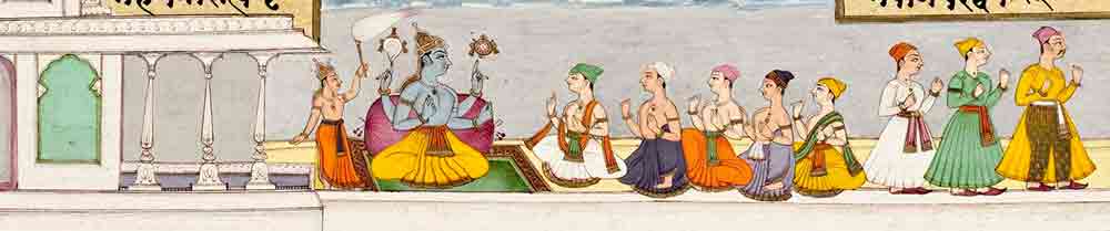 Puranas con Viaje por India: Textos antiguos de India