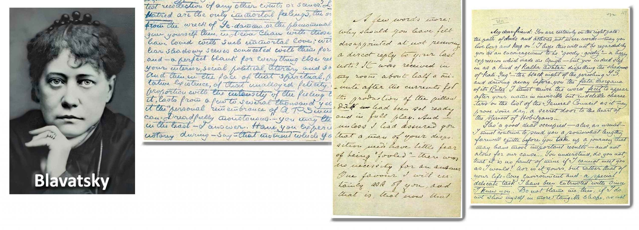 Blavatsky y cartas Mahatmas