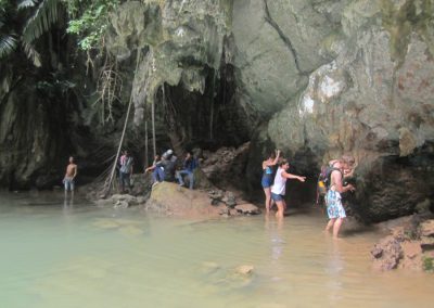 Railay, Pranang y Ton Sai en la laguna