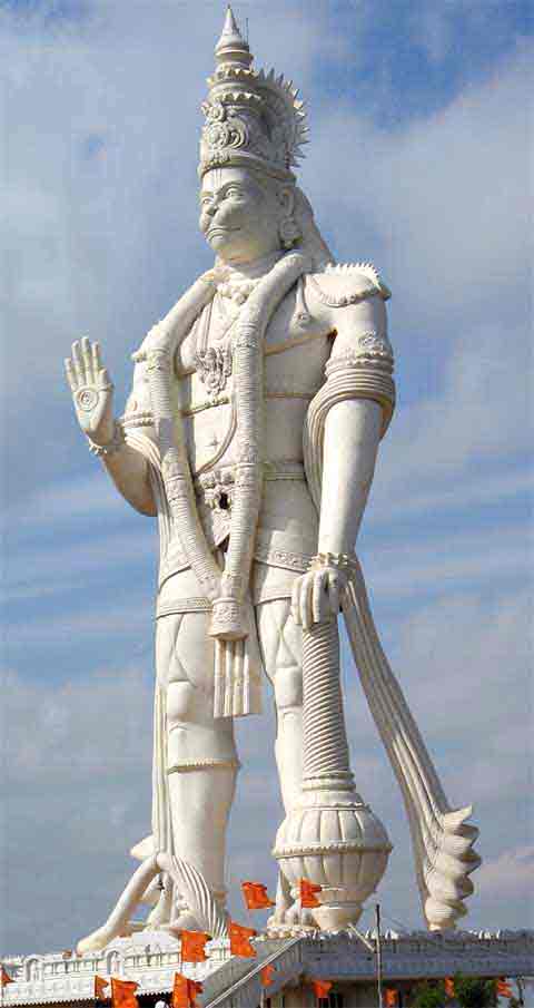 Estatua de Hanuman en Paritala